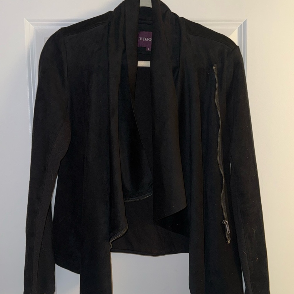 Vigoss suede zip jacket